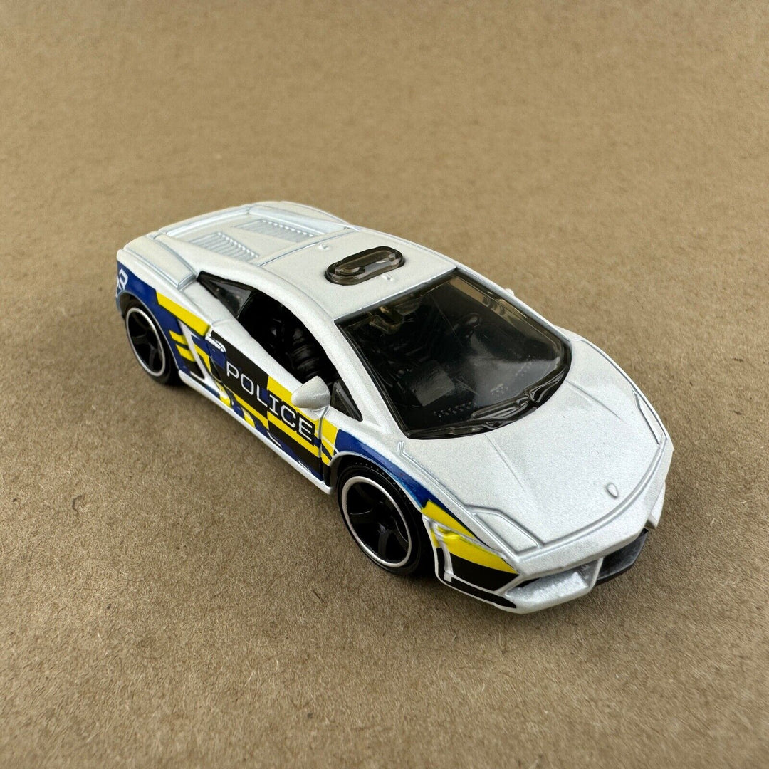 2022 Matchbox Lamborghini Gallardo LP560-4 Police Car Exotic 1:64 Car Loose