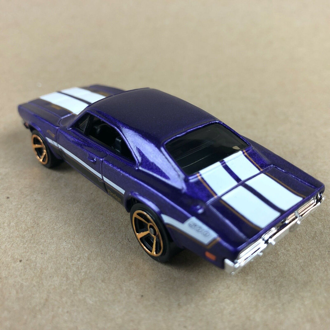 2024 Hot Wheels '69 Dodge Charger 500 Purple 1:64 Mattel Diecast Car Loose