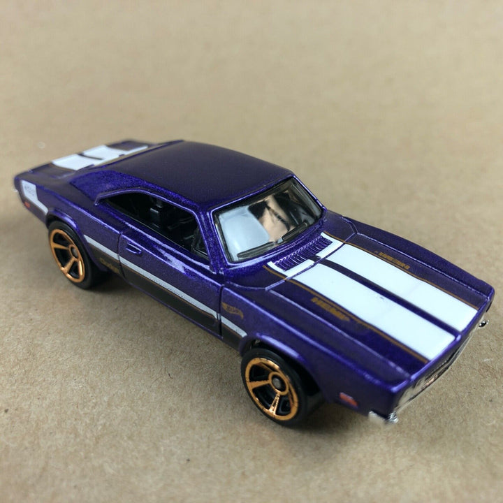 2024 Hot Wheels '69 Dodge Charger 500 Purple 1:64 Mattel Diecast Car Loose