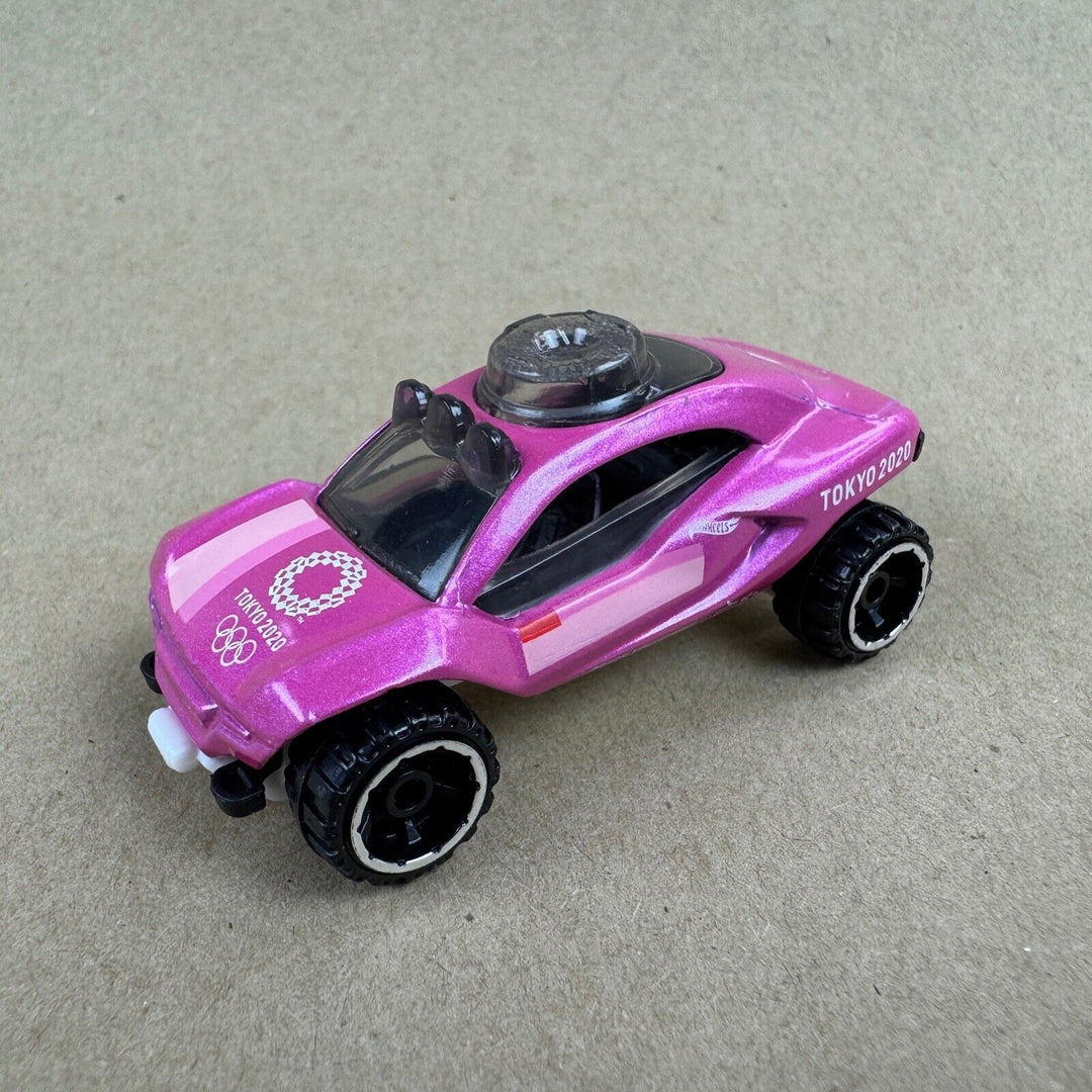 2020 Hot Wheels Dune Daddy Treasure Hunt Pink Tokyo Olympics 1:64 Diecast Loose
