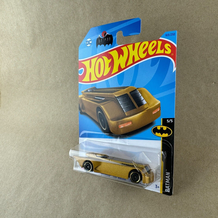2023 Hot Wheels DC Batman The Animated Series 169/250 1:64 Diecast Car Gold 5/5