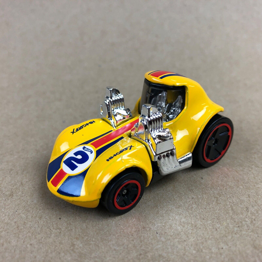 2023 Hot Wheels Tooned Twin Mill Yellow 170/250 1:64 Diecast Car Loose