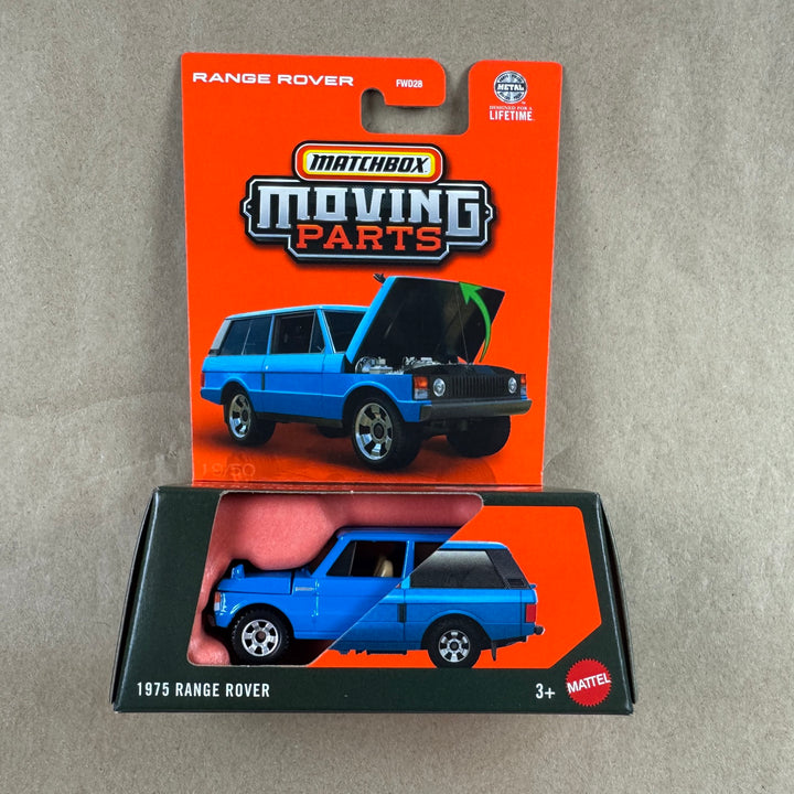 2025 Matchbox Moving Parts Case F Complete 8 Car Set 1:64 Diecast Porsche BMW Range Rover