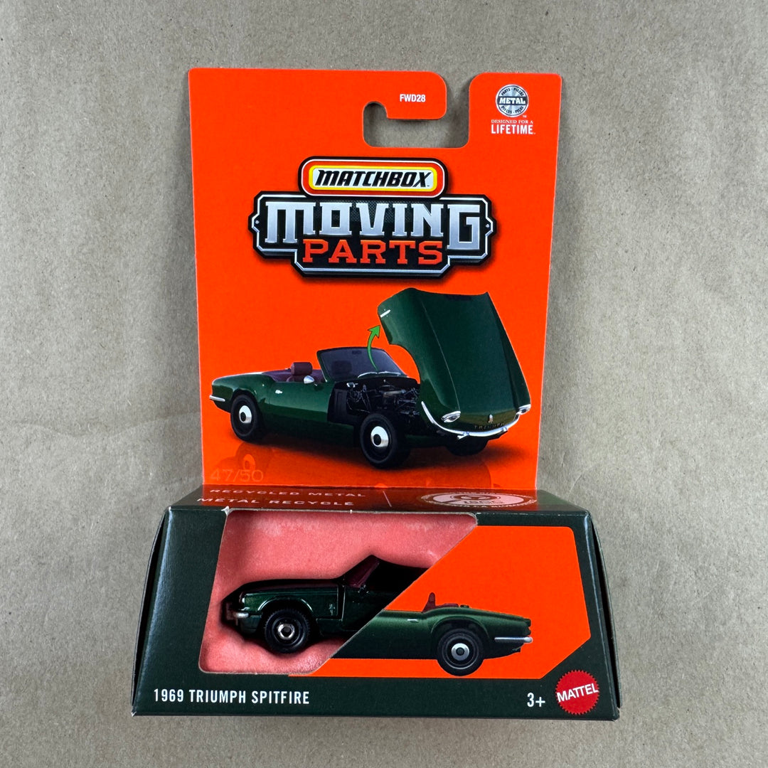 2025 Matchbox Moving Parts Case F Complete 8 Car Set 1:64 Diecast Porsche BMW Range Rover