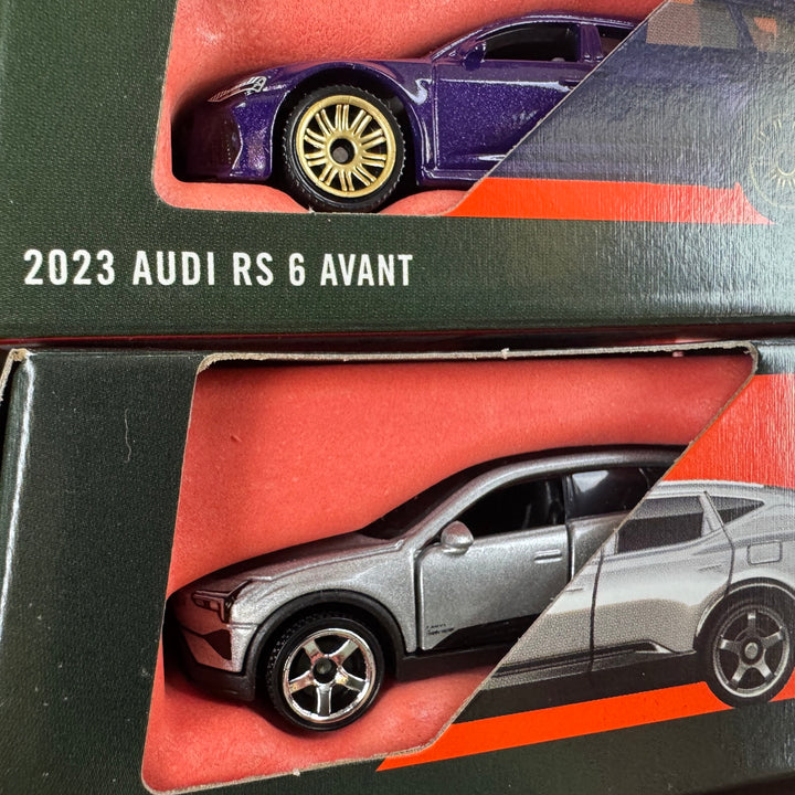 2025 Matchbox Moving Parts Case F Complete 8 Car Set 1:64 Diecast Porsche BMW Range Rover