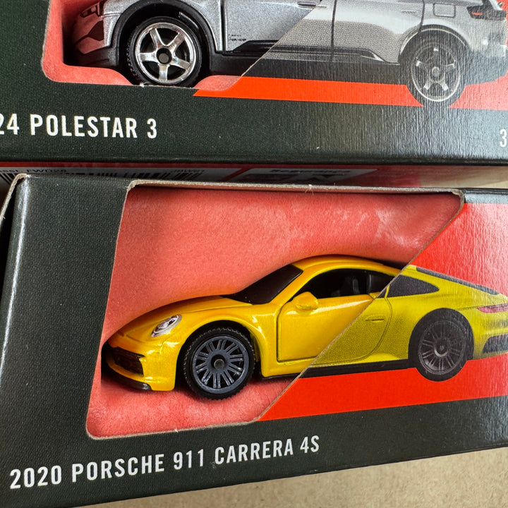 2025 Matchbox Moving Parts Case F Complete 8 Car Set 1:64 Diecast Porsche BMW Range Rover